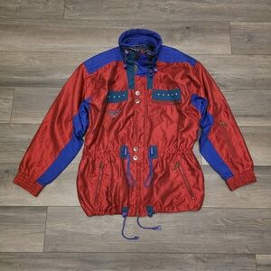 Vintage RARE Kaelin Ski Snowboard Men's Jacket Size Medium Caltech Solar Power